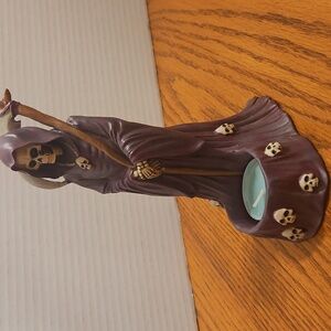 Grim Reaper Tea Light Candle Holder